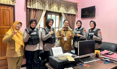 Polwan-Jenggala-Presisi-Polresta-Sidoarjo-Patroli-Roda-Dua-Jaga-Kamtibmas