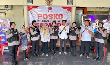 Jelang-Pilkades-Serentak,-Polwan-Jenggala-Presisi-Polresta-Sidoarjo-Intensifkan-Patroli-Cooling-System