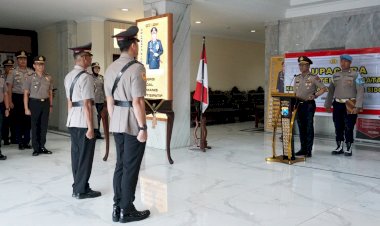 Kapolresta-Sidoarjo-Pimpin-Sertijab-Kapolsek-Taman,-Tekankan-Integritas-dan-Pelayanan-Prima