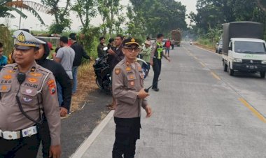 Polres-Lumajang-Bubarkan-Balap-Liar-di-JLS-Pasirian10-Motor-Diamankan