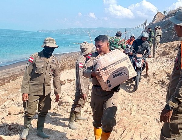 Gempa M 7,7 Guncang NTT, Satbrimob Polda NTT Gerak Cepat Evakuasi Korban dan Buka Akses
